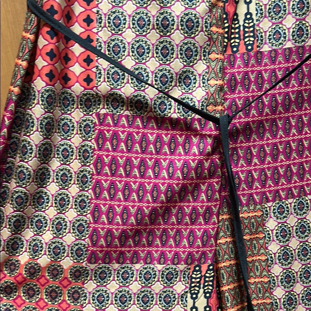 Colorful Patchwork Maxi Dress - Picture 4 of 5